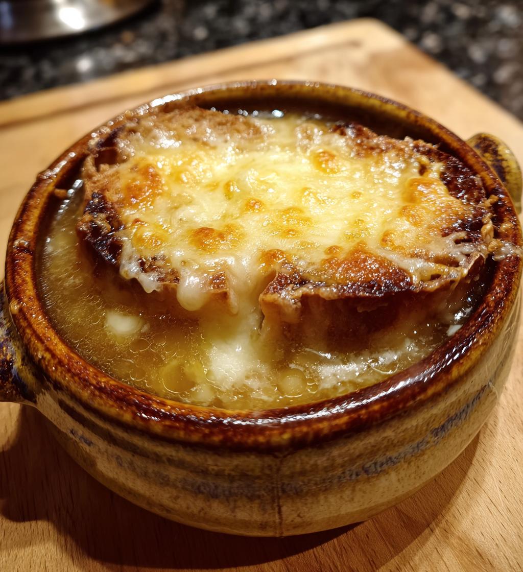 Fyldig løksuppe - detail 1