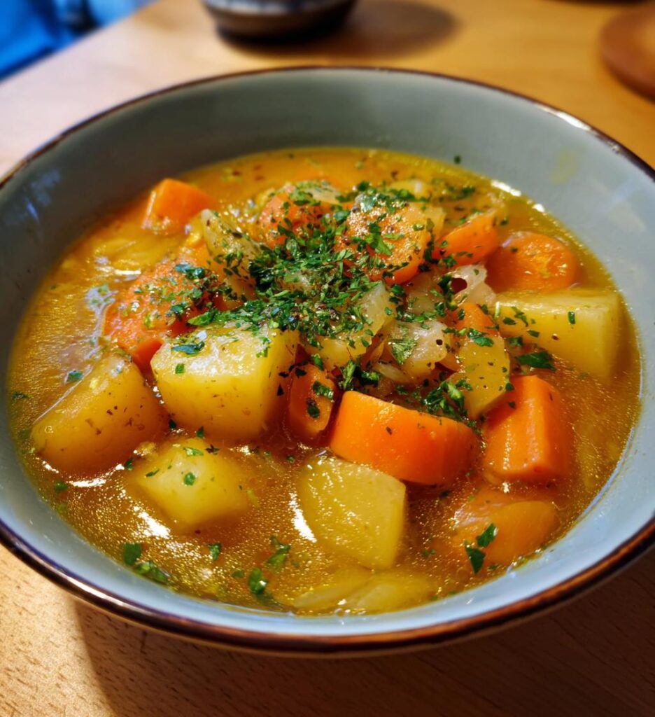 Høstsuppe med grønnsaker