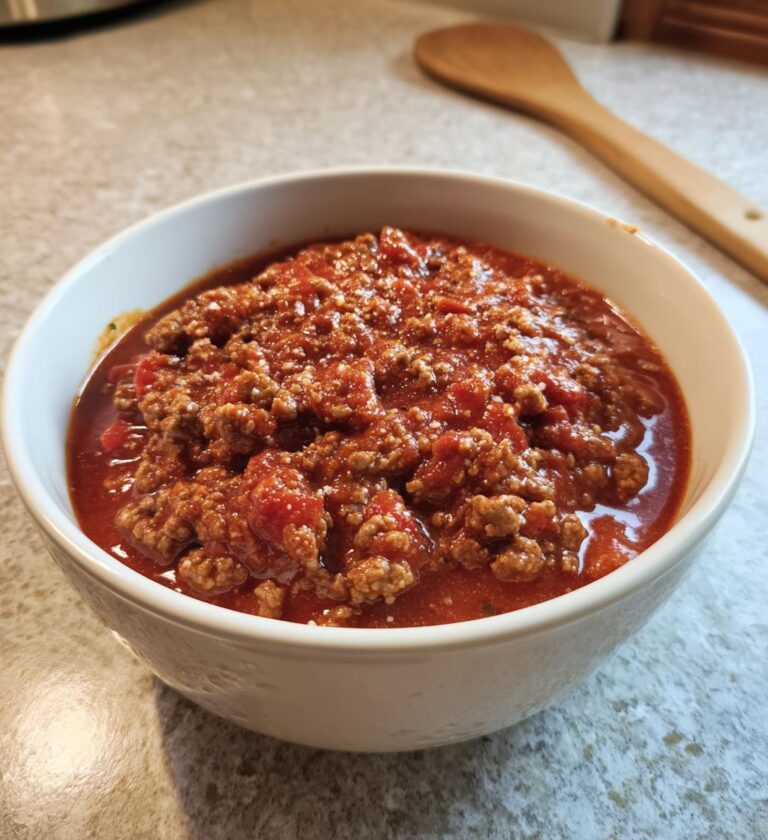 Hverdagsmiddag med kjøttsaus