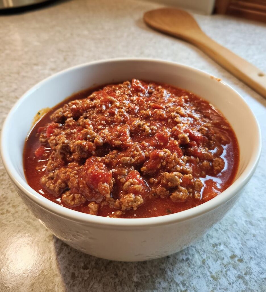 Hverdagsmiddag med kjøttsaus