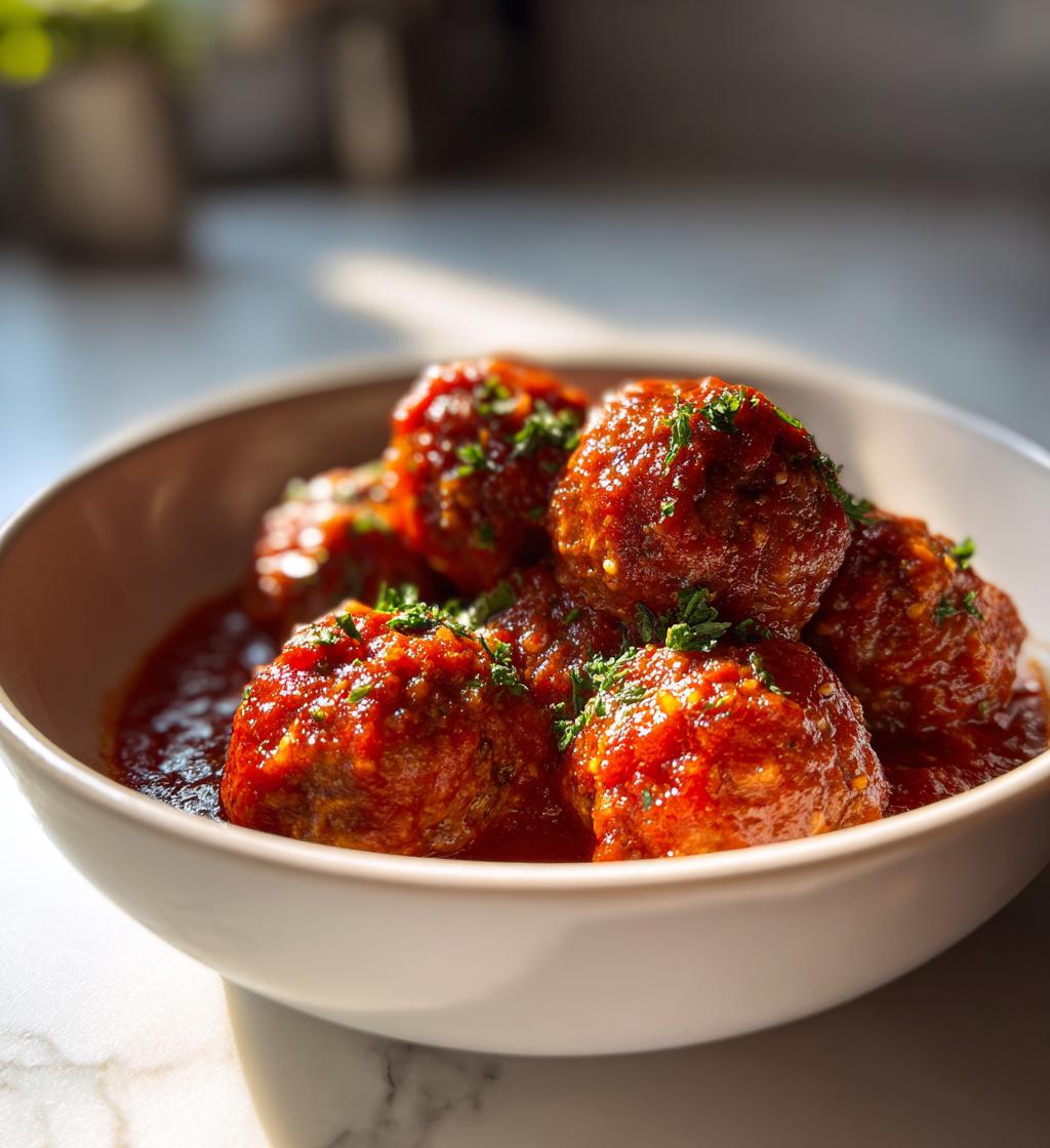 Kjøttboller i tomatsaus