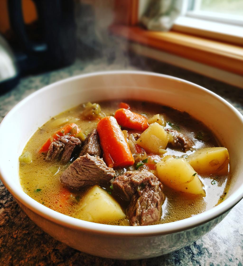 Klassisk kjøttsuppe - detail 1