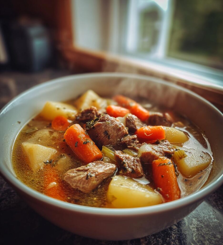 Klassisk kjøttsuppe