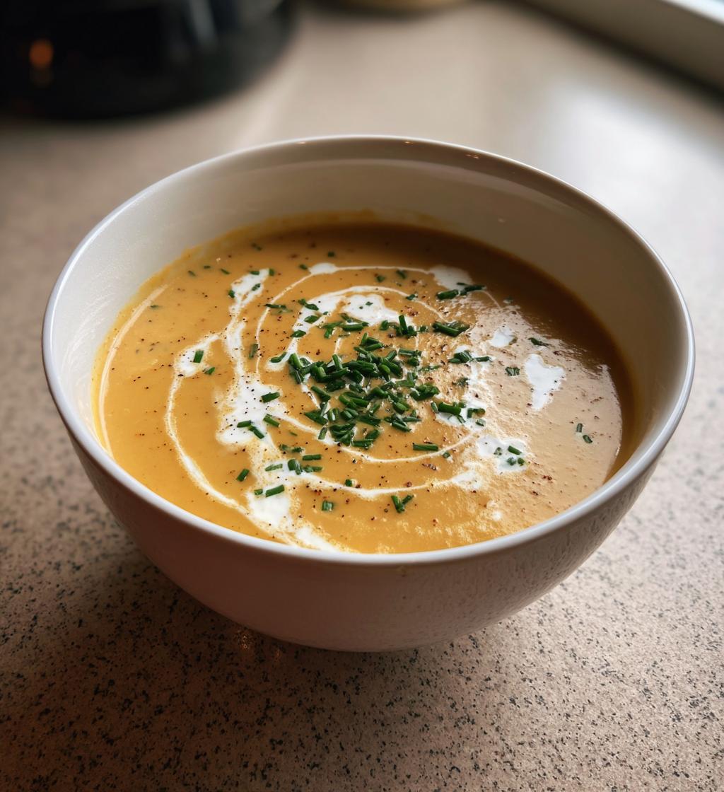 Kremet potetsuppe