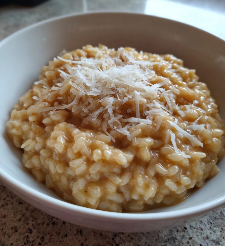Kremet risotto på norsk vis