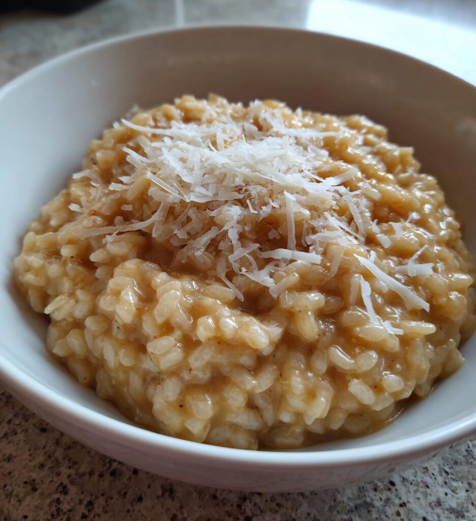Kremet risotto på norsk vis