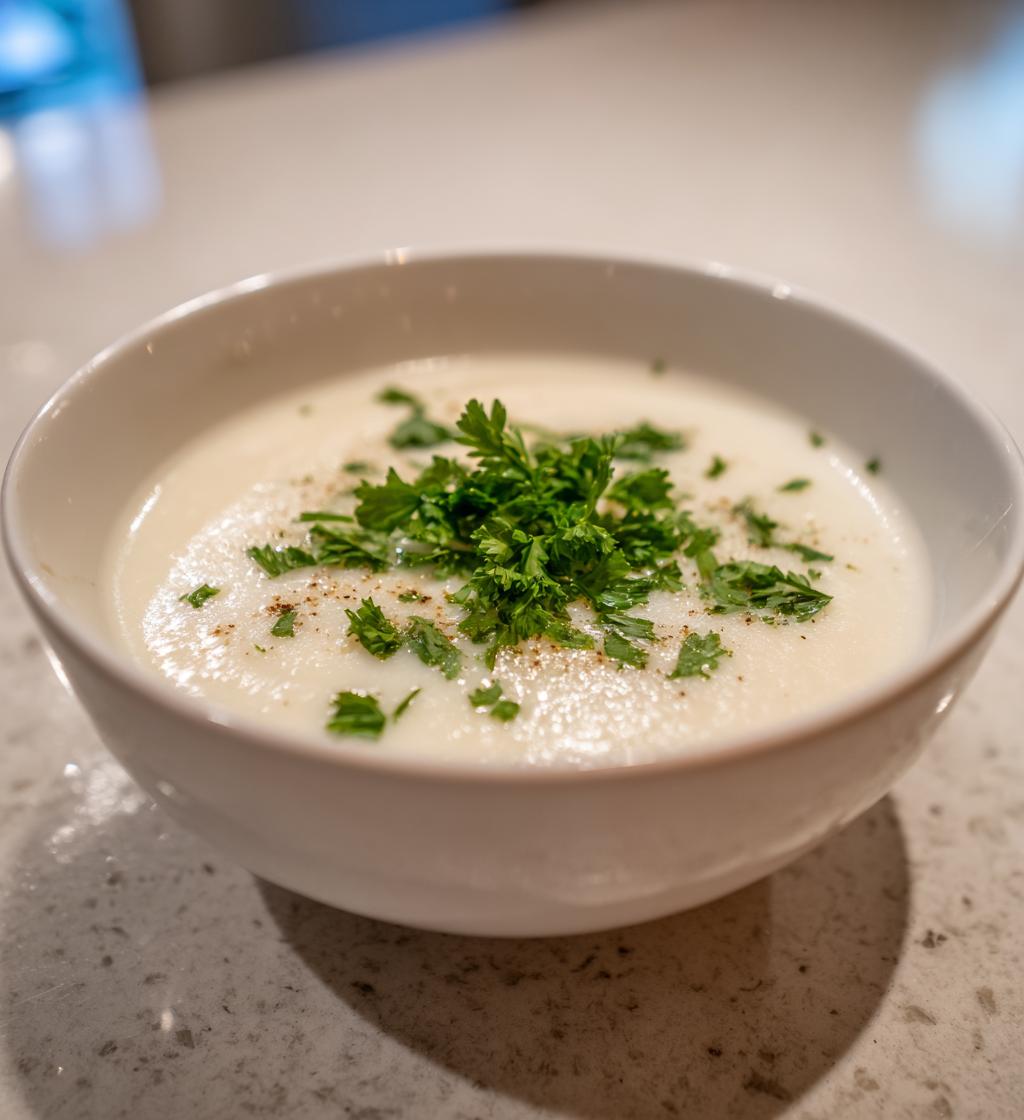 Kremet sellerirotsuppe - detail 1