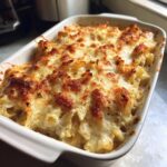Ovnsbakt pastarett med fløte