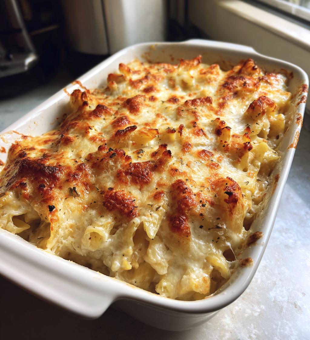 Ovnsbakt pastarett med fløte