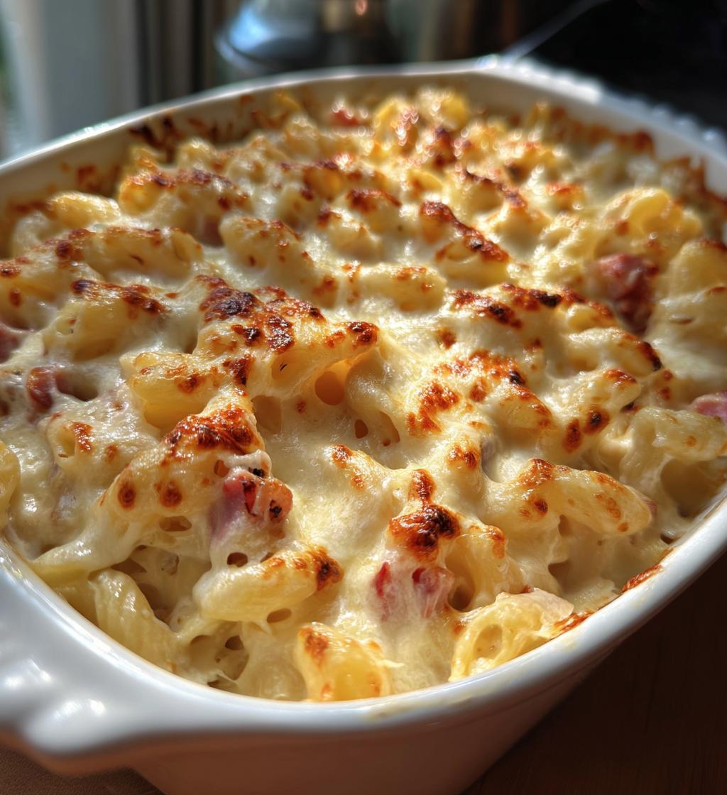 Ovnsgrateng med skinke og pasta - detail 1