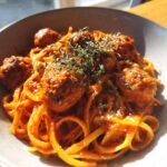 Pasta med kjøttboller