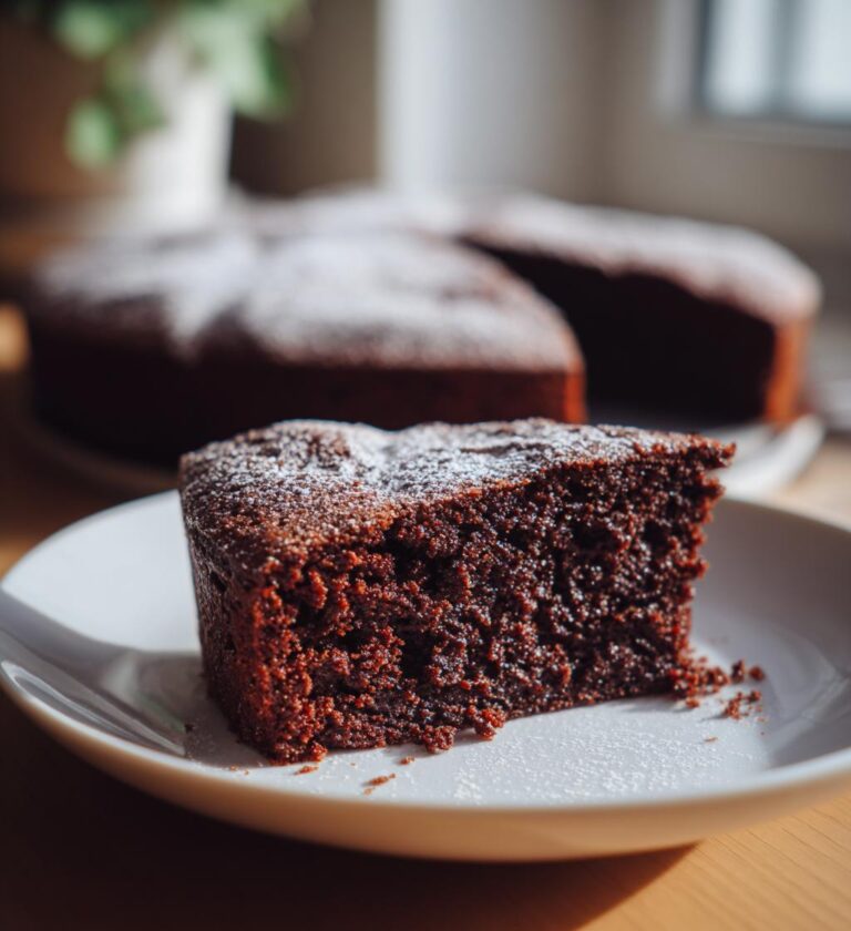 Sjokoladekake i form