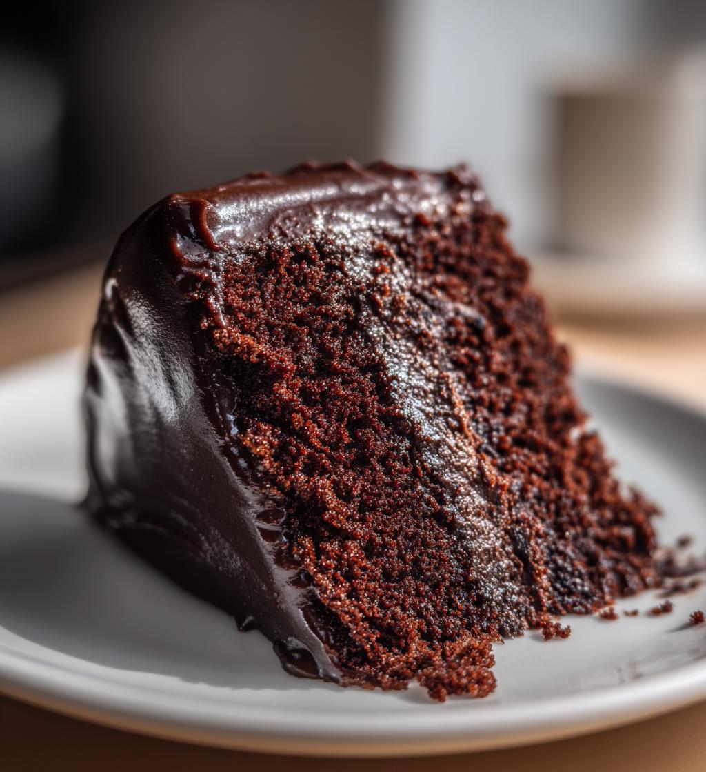 Sjokoladekake med kaffesmakt - detail 1